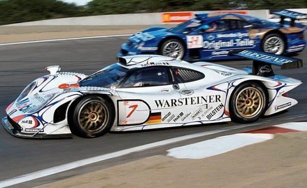 1998 Porsche 911 GT1-98 and MB CLK-LM