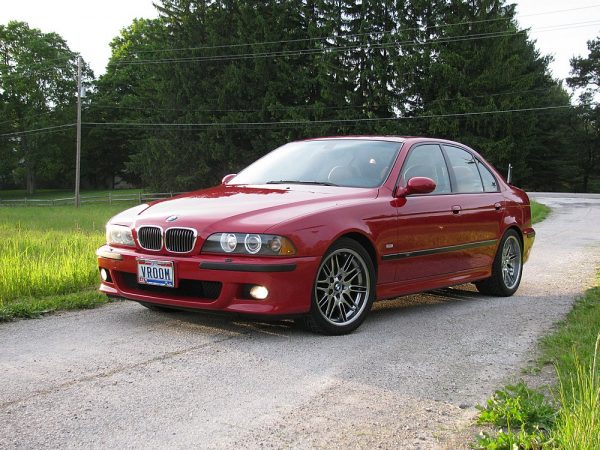 2003 BMW E39 M5 Imola Red