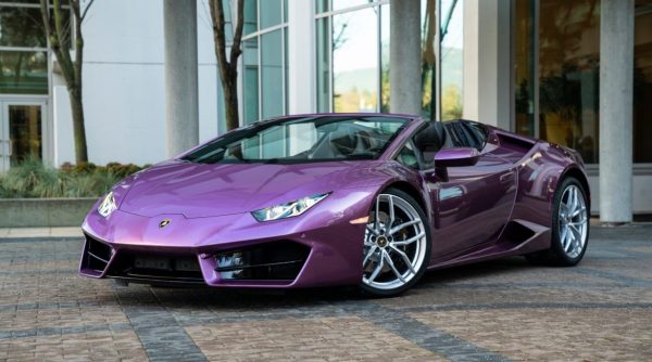 2018 Lamborghini Huracan LP580 2 Spyder Viola 30th